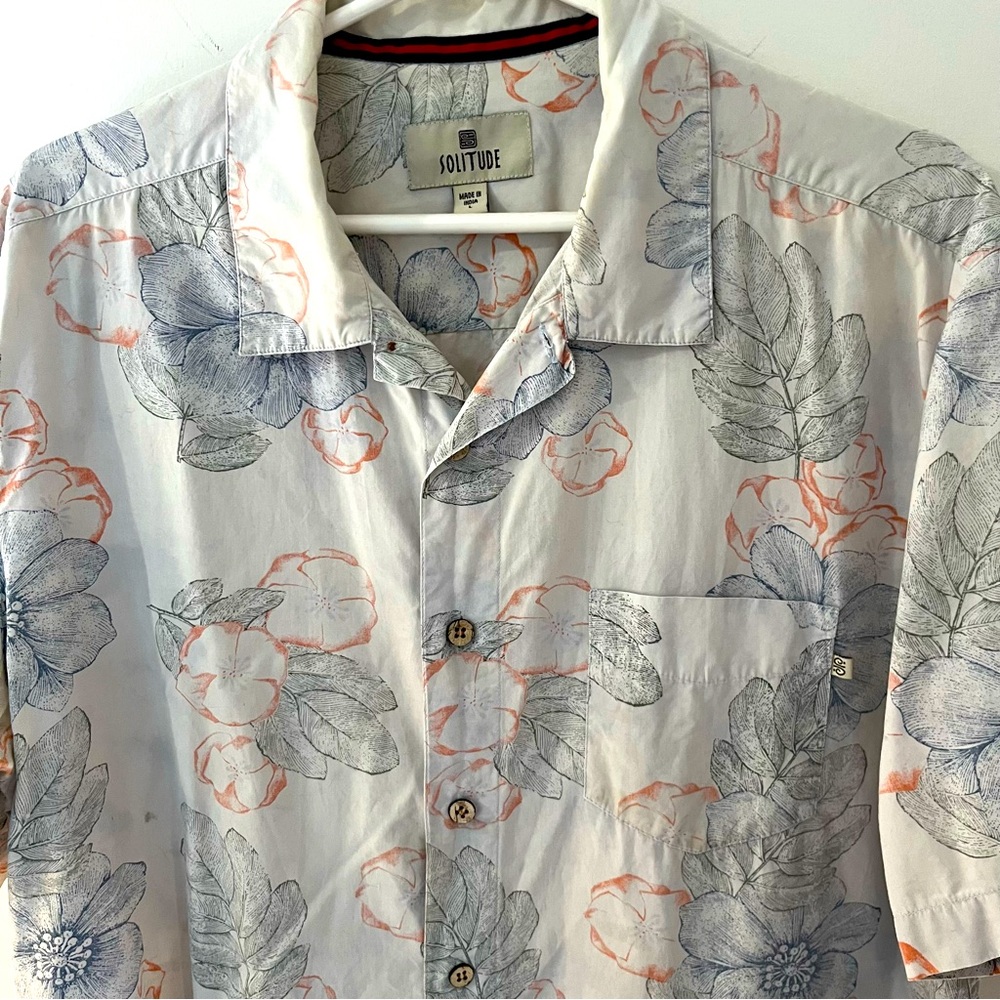 Solitude size Large Hawaiian shirt